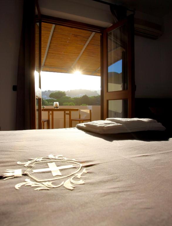 Postel nebo postele na pokoji v ubytování Luxury Room Vittorio Emanuele II