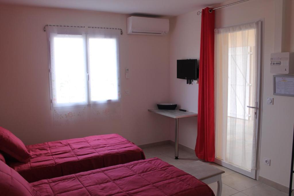 Postel nebo postele na pokoji v ubytování B&B La Garona