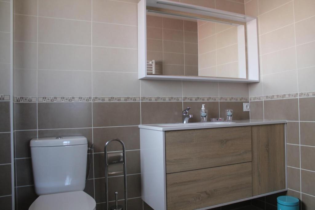 Koupelna v ubytování B&B La Garona