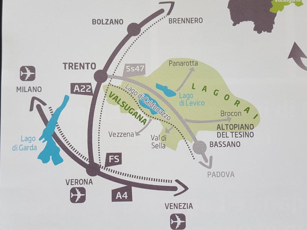 Fotografie z fotogalerie ubytování Masetto Egidio Eco-Agritur v destinaci Strigno