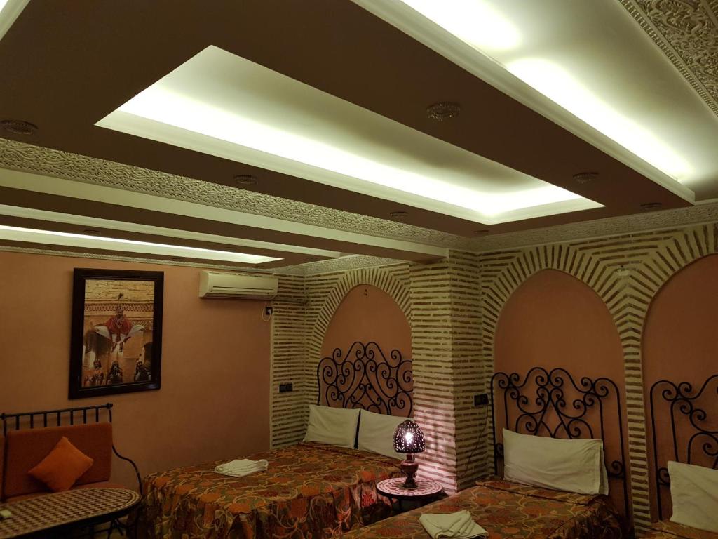 Posezení v ubytování Hotel Salsabil