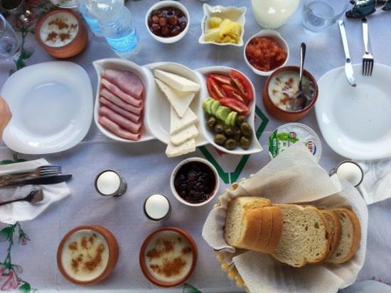 Možnosti snídaně pro hosty v ubytování Guest House Simeone