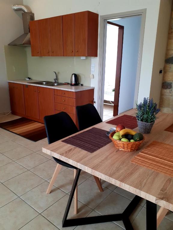 Kuchyňa alebo kuchynka v ubytovaní Kissamos View Apartment
