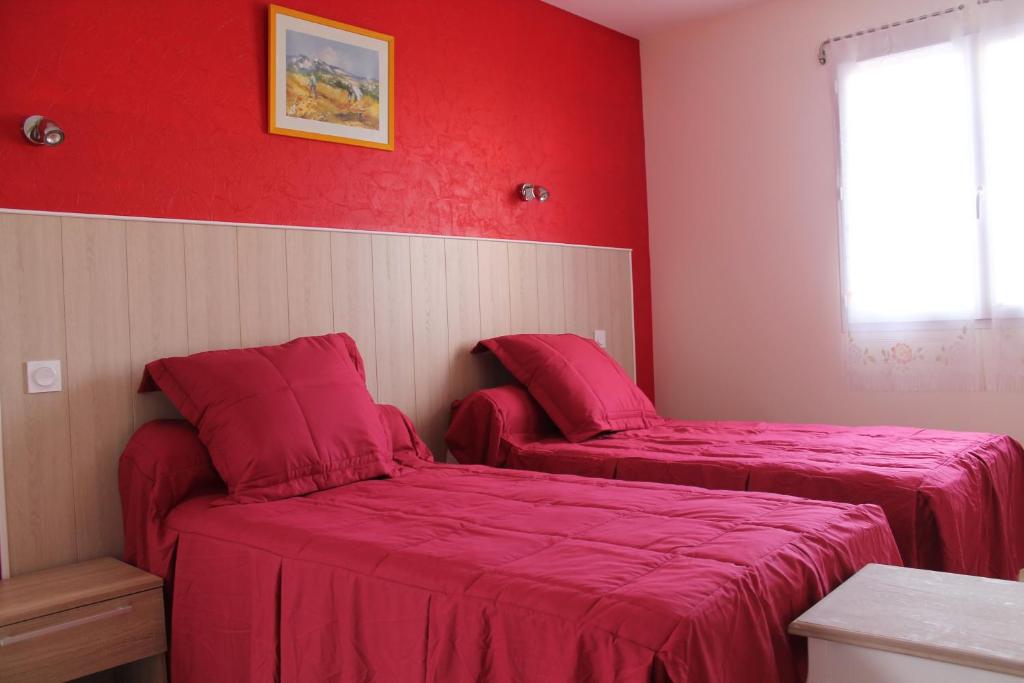 Postel nebo postele na pokoji v ubytování B&B La Garona