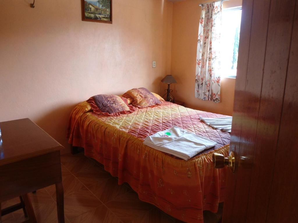 Postel nebo postele na pokoji v ubytování Posada Dos Hermanos