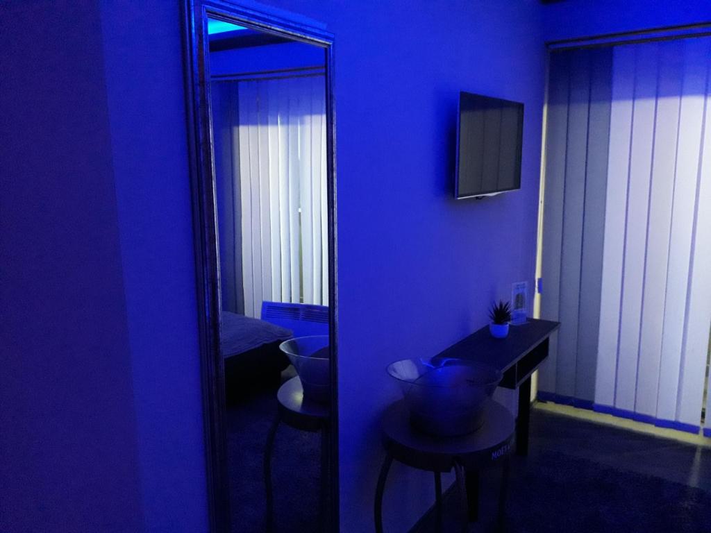 TV a/nebo společenská místnost v ubytování Guest House Vila Salute