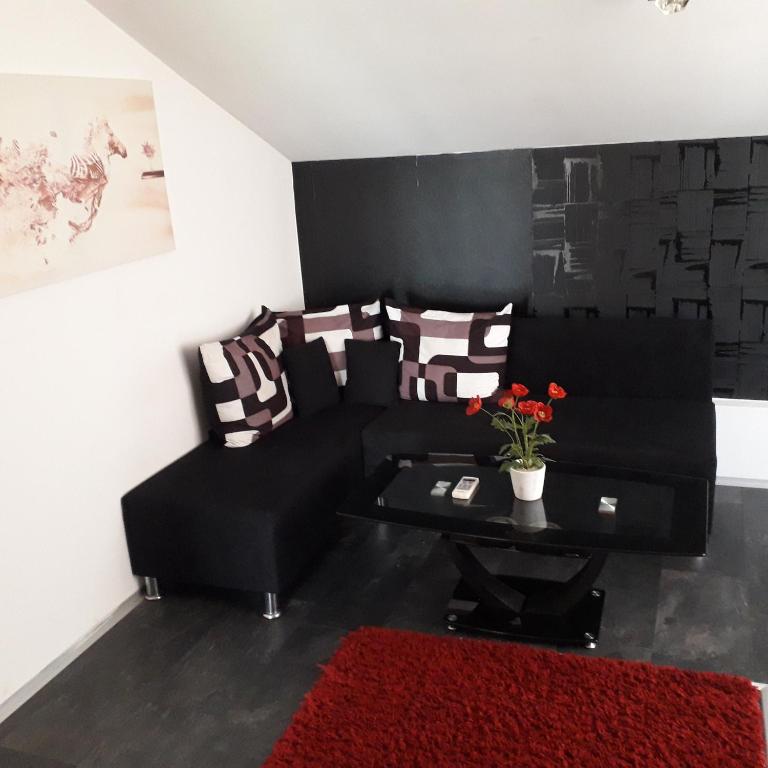 Posezení v ubytování Guest House Vila Salute