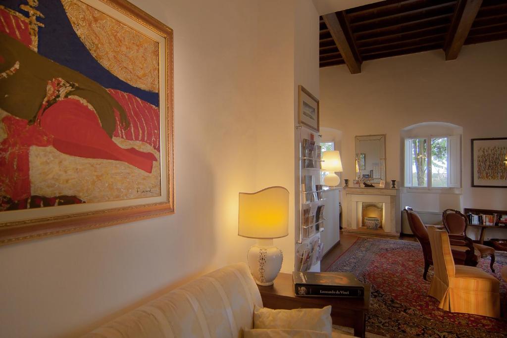 Posedenie v ubytovaní Villa I Barronci Resort & Spa