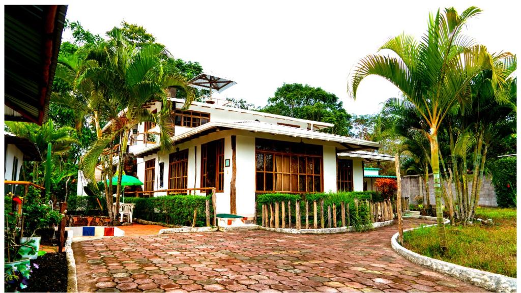 Zahrada ubytování Suymar Ecolodge Galapagos