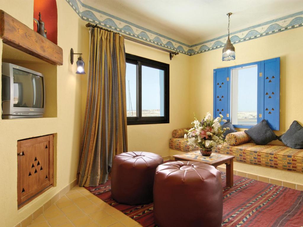 Posezení v ubytování Marina Lodge at Port Ghalib