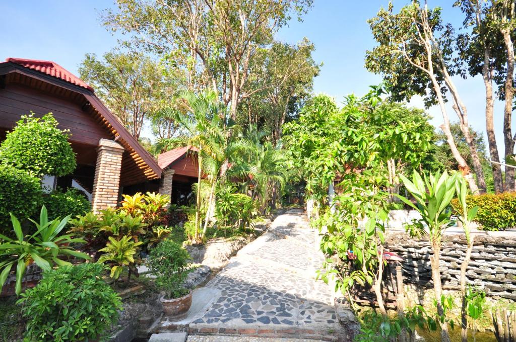 Zahrada ubytování Railay Viewpoint Resort