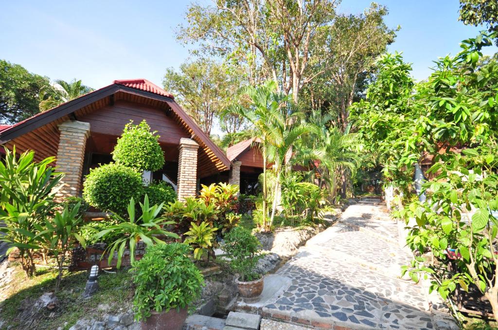 Zahrada ubytování Railay Viewpoint Resort
