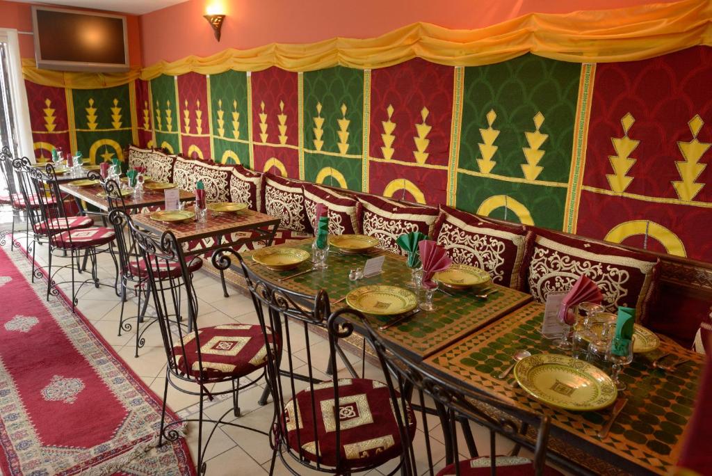 Restaurace v ubytování L'Acilya