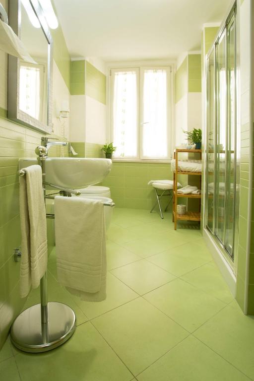 Koupelna v ubytování Relais Parallelo 41