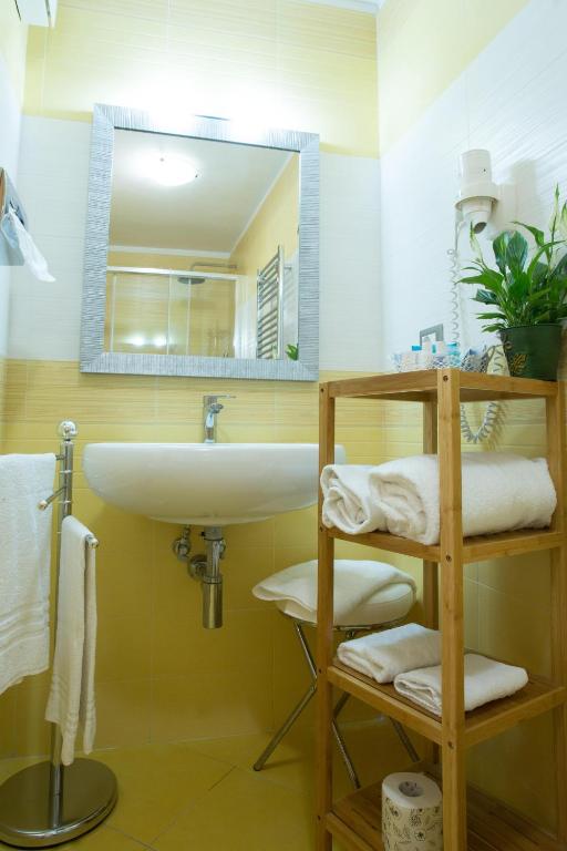 Koupelna v ubytování Relais Parallelo 41