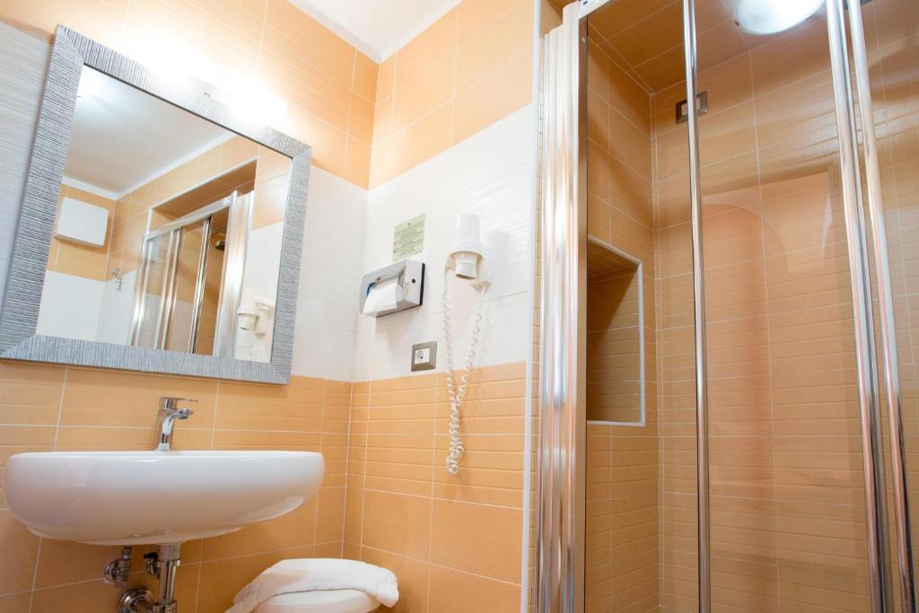 Koupelna v ubytování Relais Parallelo 41