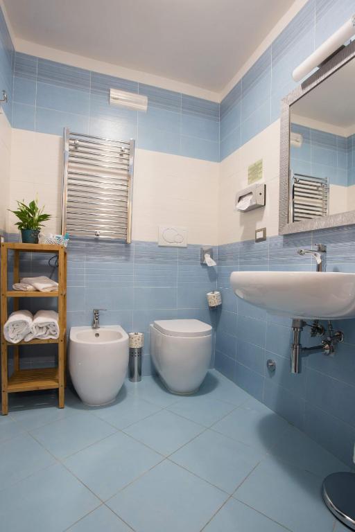 Koupelna v ubytování Relais Parallelo 41