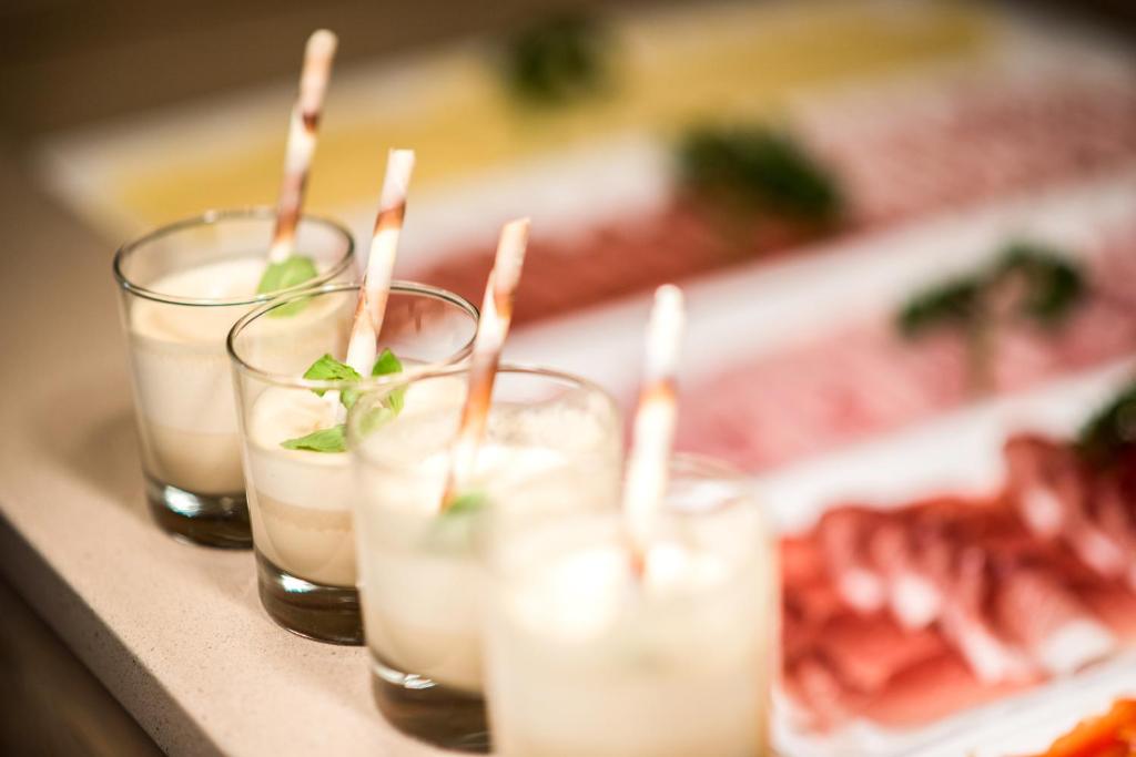 Nápoje v ubytování Hotel Pütia