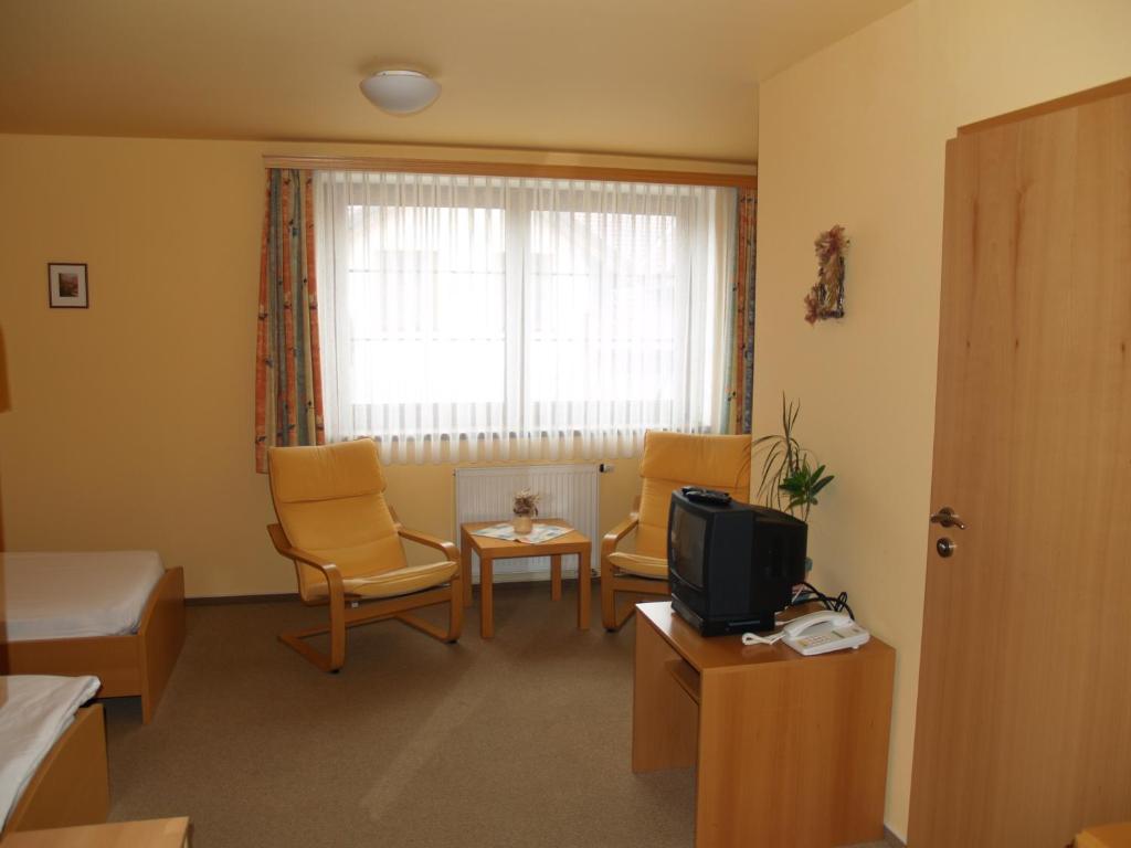 Posezení v ubytování Motel U Krbu