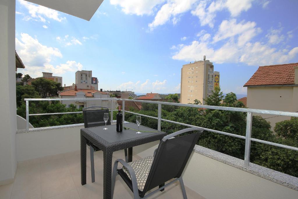 Balkón alebo terasa v ubytovaní Apartmani Lovre