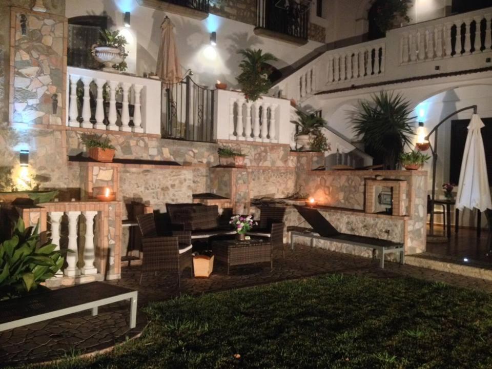 Zahrada ubytování Casa Angelieri