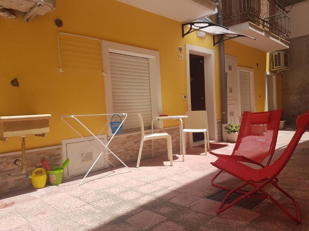 A balcony or terrace at MarEtna