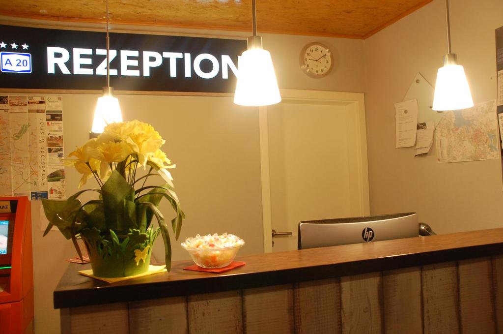 Vstupní hala nebo recepce v ubytování CASILINO Hotel A 20 Wismar
