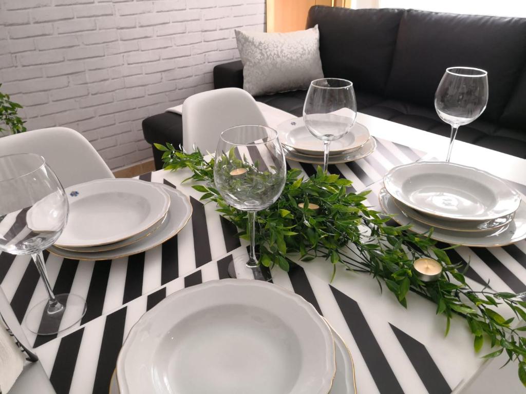 Apartamento La Victoria italokat is kínál