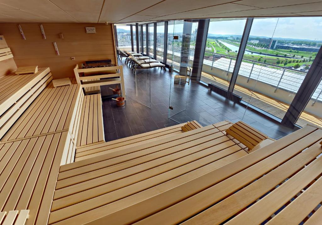 Posezení v ubytování V8 HOTEL Motorworld Region Stuttgart