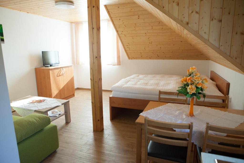Postel nebo postele na pokoji v ubytování Vila Sofia