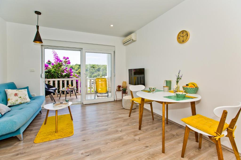 Posezení v ubytování Apartments Juric