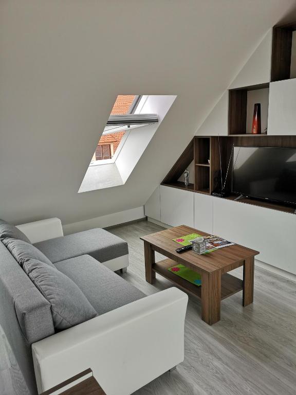 Posezení v ubytování Centrum Apartman S- dom