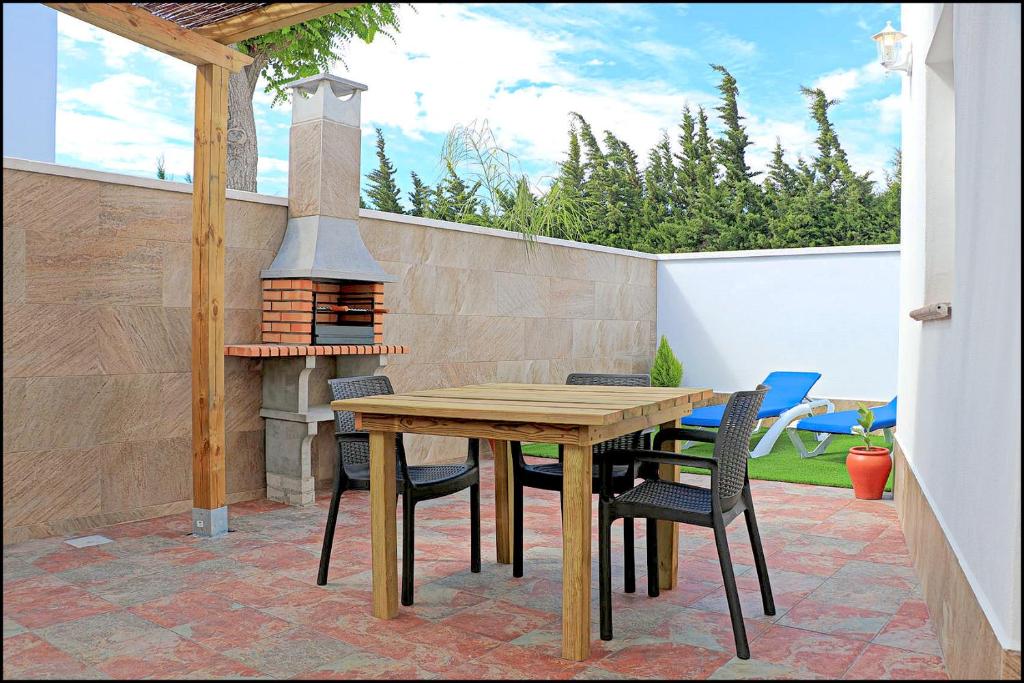 Balkon lub taras w obiekcie Bungalow La Roa V