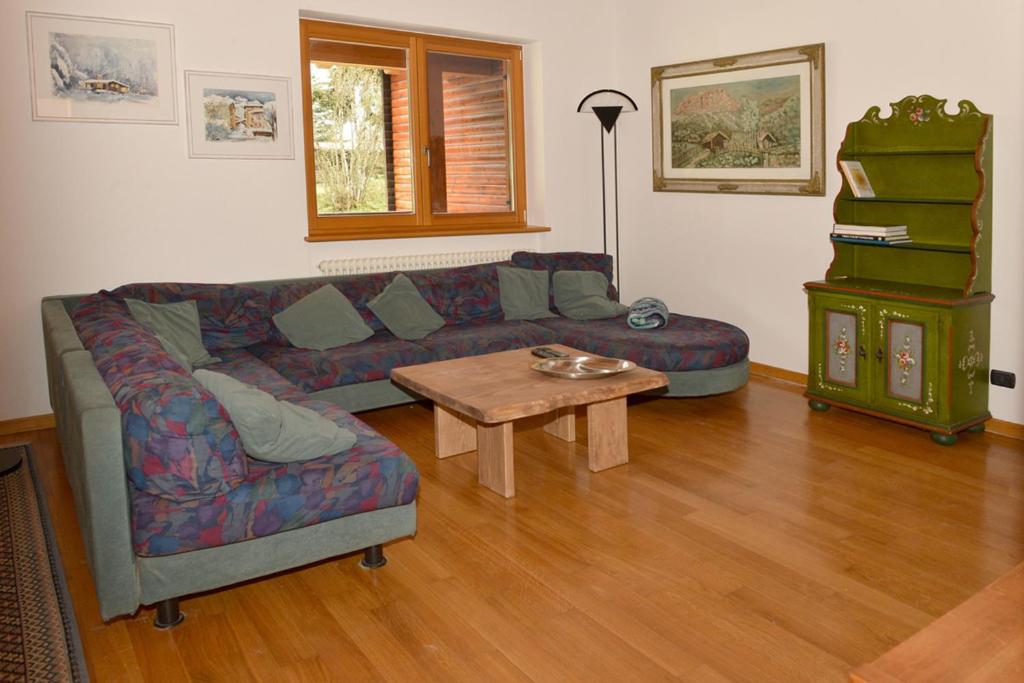 Posezení v ubytování Andalo Chalet