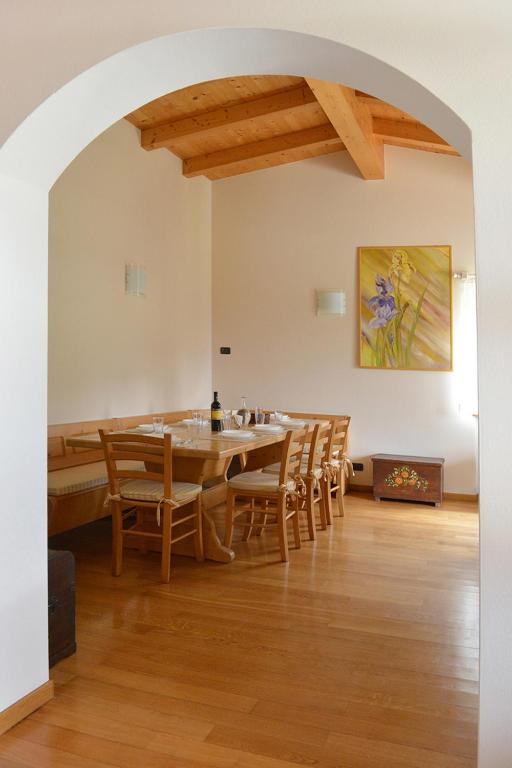 Posezení v ubytování Andalo Chalet