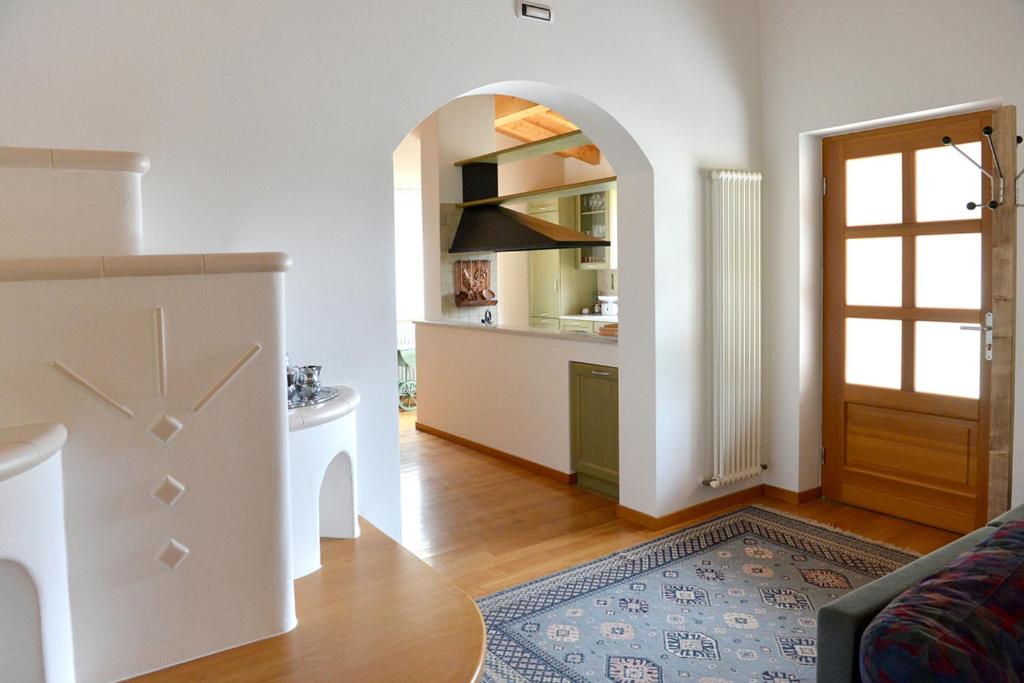 Kuchyň nebo kuchyňský kout v ubytování Andalo Chalet