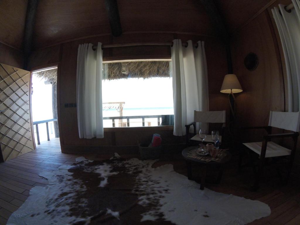 Posezení v ubytování Souly Ecolodge Salalah