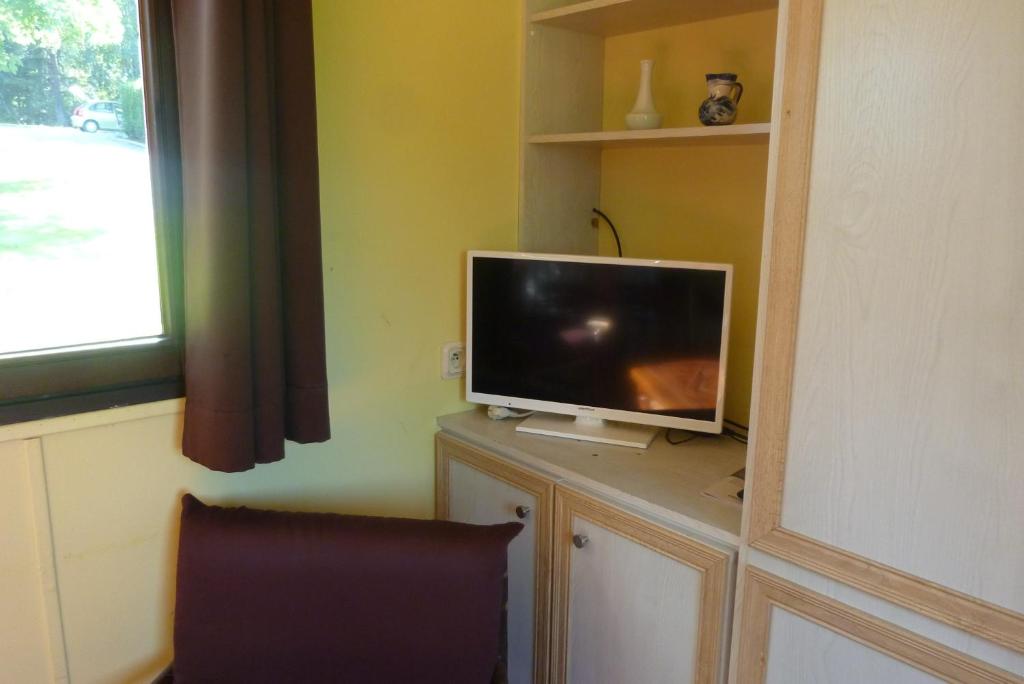 TV a/nebo společenská místnost v ubytování Relais Du Saussay