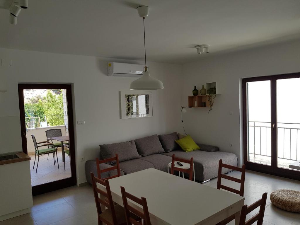 Posezení v ubytování Apartments Vala