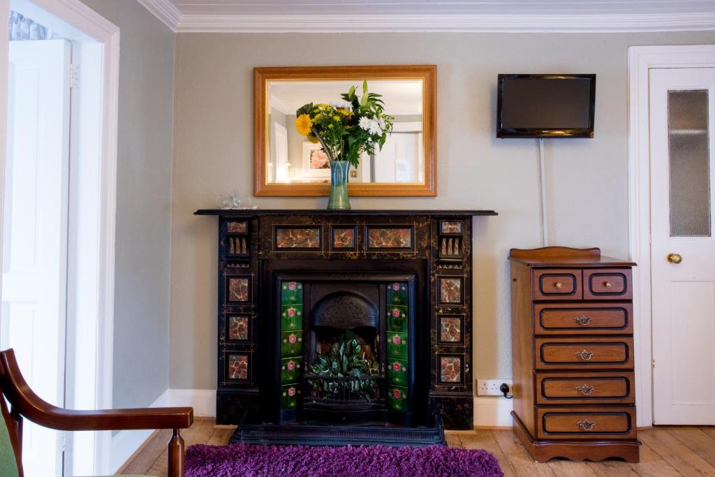 TV a/nebo společenská místnost v ubytování Brennan's Accommodation Glenties