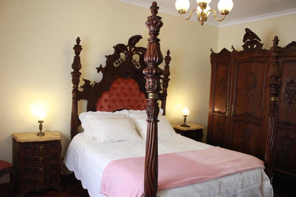 Postel nebo postele na pokoji v ubytování Graciosa Guest House