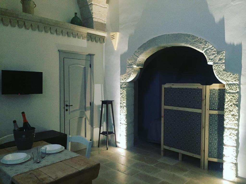 TV a/nebo společenská místnost v ubytování Al Caveau - Holiday House