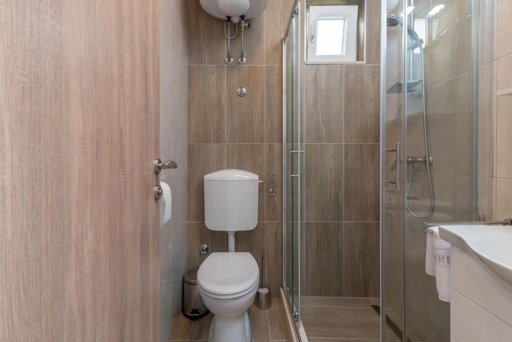 Kúpeľňa v ubytovaní Apartman Niksi