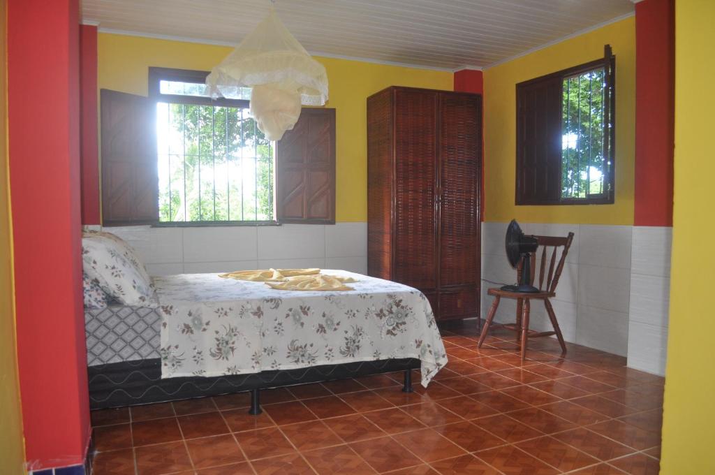 Uma área de estar em Sitio Os Tres