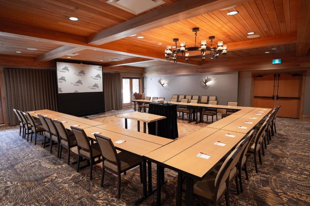 Konferenční prostory v ubytování Moose Hotel and Suites