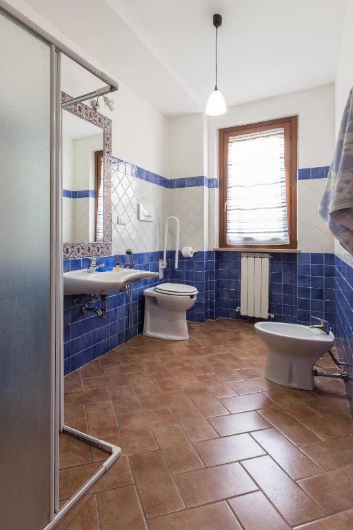Koupelna v ubytování Country House Nonna Rana