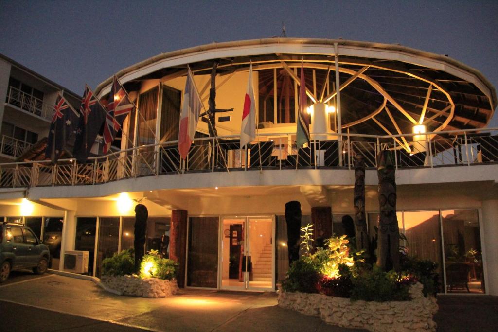 Budova, kde se hotel nachází