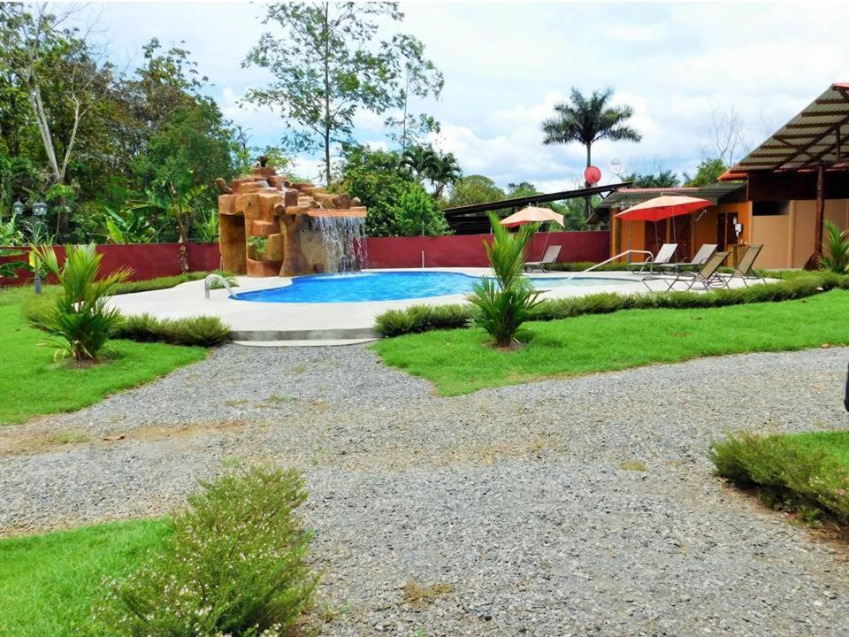 Zahrada ubytování Cabañas San Isidro