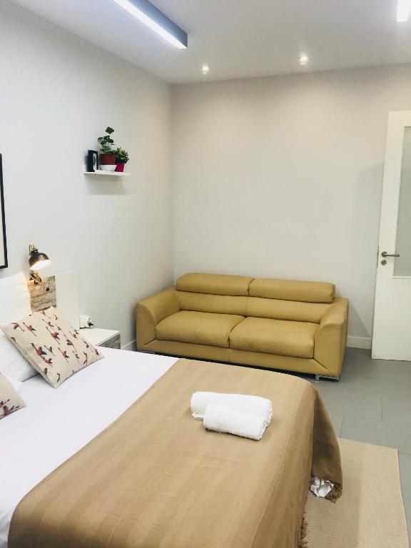 Posezení v ubytování Apartamento Kasa Tomas Gros