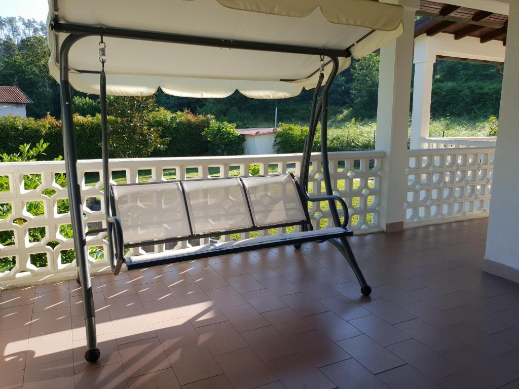 A balcony or terrace at Villa Mara